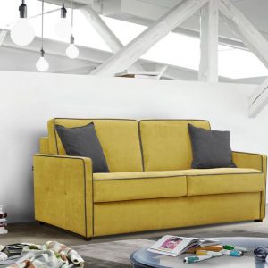 Sofa Włoska z funkcją spania codzienego Soft 120 - obrazek 3
