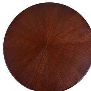 Stół drewniany rozkładany okrągły Artdeco | Ø120 + 2x45cm - obrazek 13