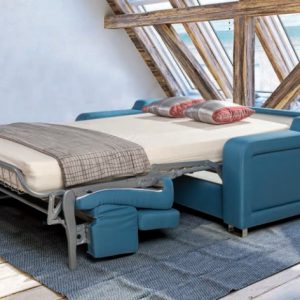 Sofa Włoska rozkładana do salonu Andria 140 - obrazek 3