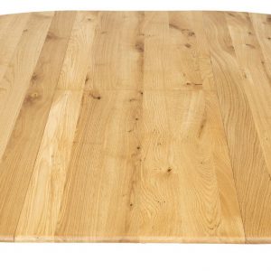 Stół dębowy okrągły rozkładany do jadalni PAG | Ø120 cm - obrazek 9