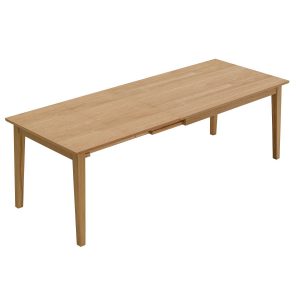 Stół drewniany do jadalni rozkładany SLIM | 90x160-260 cm - obrazek 9