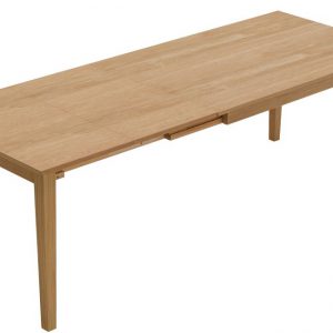 Stół drewniany do jadalni rozkładany SLIM | 140x90 cm + 2x50 cm - obrazek 9
